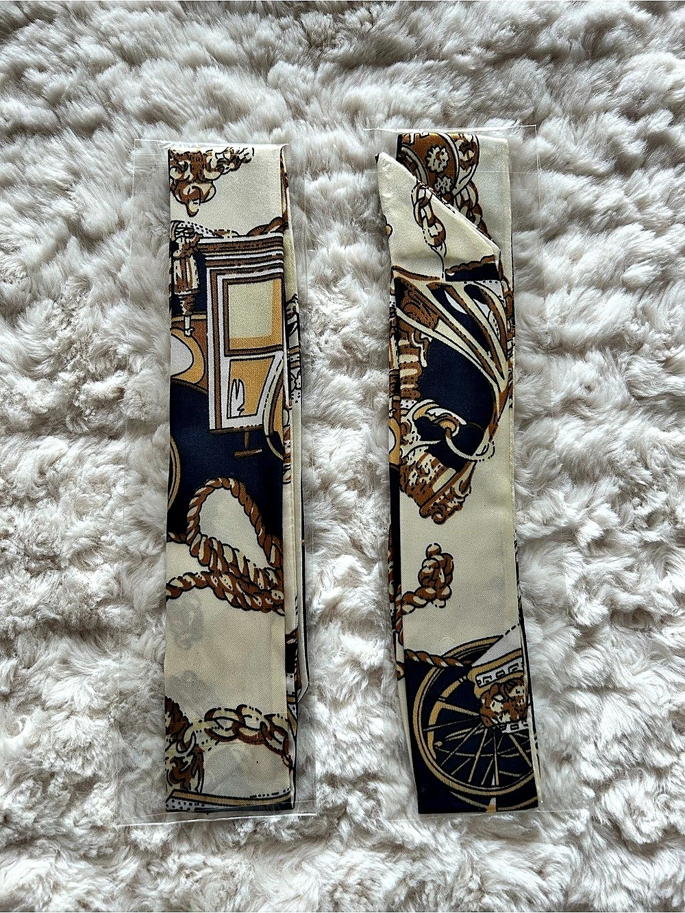 Twilly Scarves - one pair